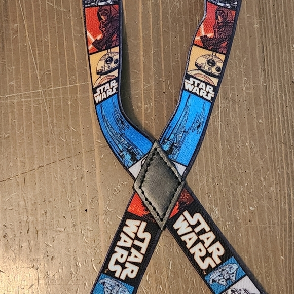 Star Wars Elastic Adjustable Clip-on Kids Suspenders Great Condition Multi-Color - Picture 5 of 15